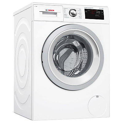 Bosch WAT28661GB Freestanding Washing Machine, 8kg Load, A+++ Energy Rating, 1400rpm Spin, White